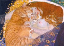 Gustav Klimt, Danae. True version