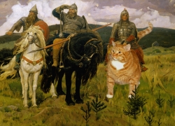 Viktor Vasnetsov, Heroes (Bogatyri)